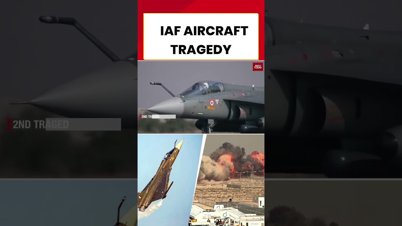 Dubai Air Show 2025: IAF Tejas Jet Crash 🚁