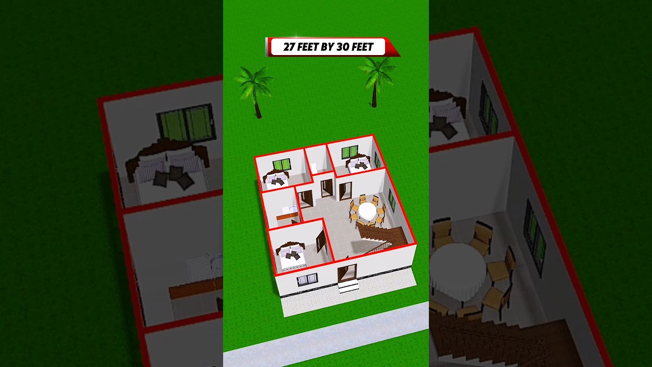 27x30 Home Floor Plans 🏡