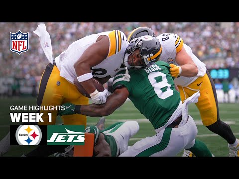 Pittsburgh Steelers vs. New York Jets Game Highlights | NFL 2025 Season Week 1