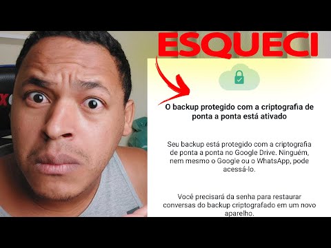 Esqueci a Senha de Backup do WhatsApp CALMA ! Vou Te Ajudar a Resolver !
