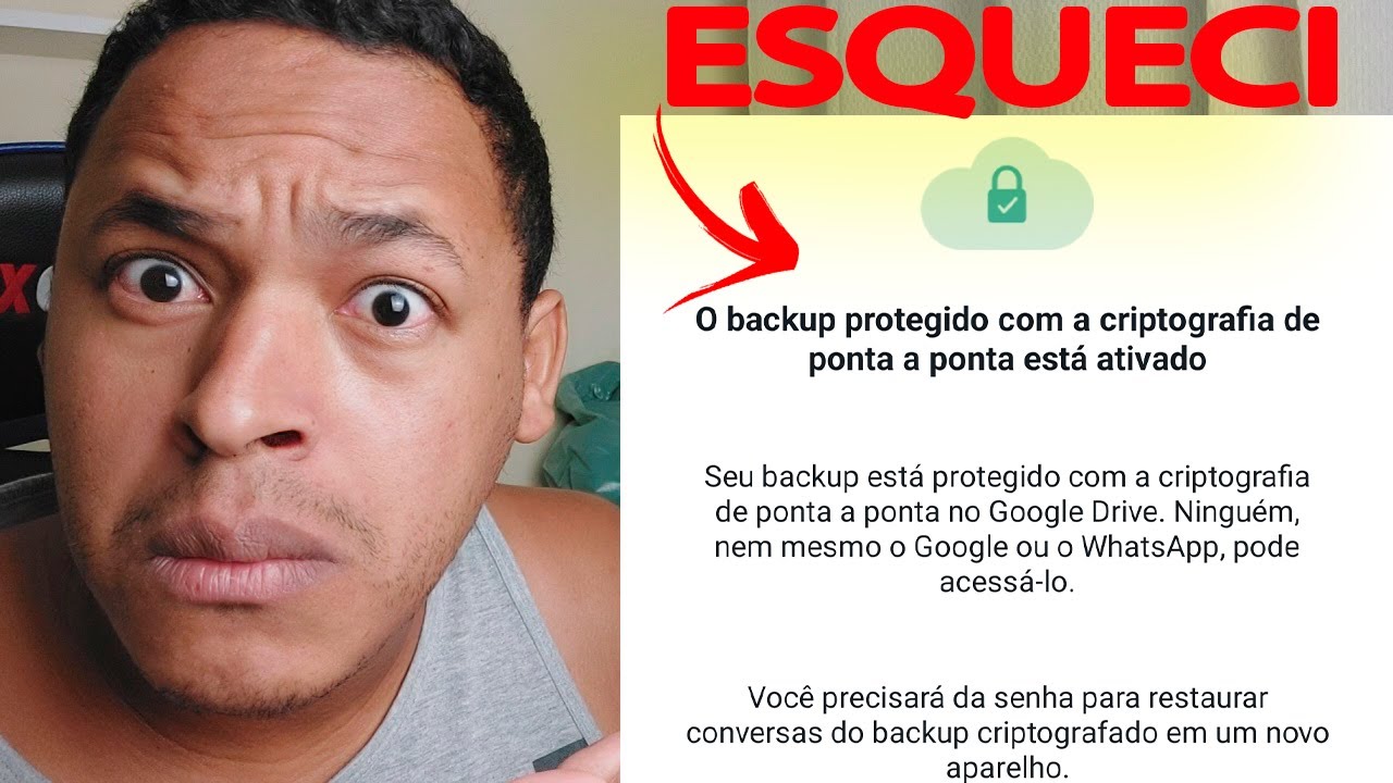 Esqueceu a Senha de Backup do WhatsApp? Veja Como Resolver!