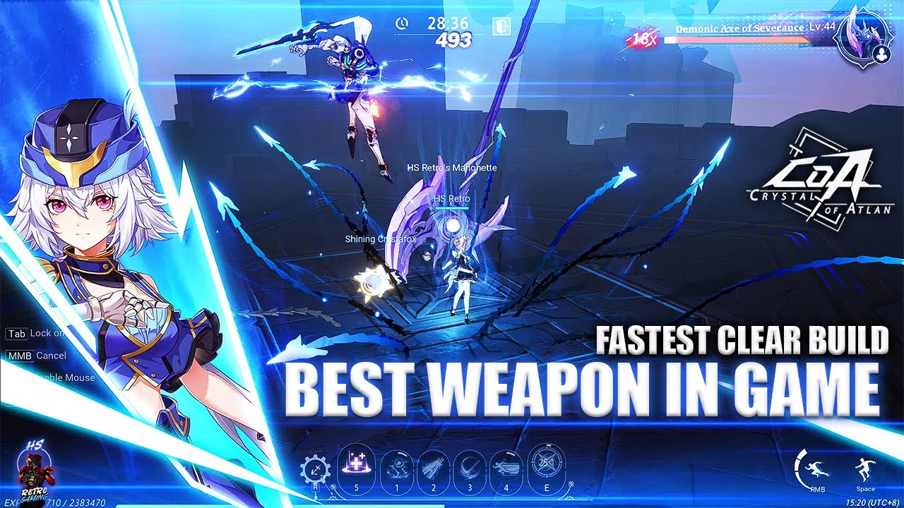 🔥 Crystal of Atlan – Demonic Axe | BEST WEAPON BUILD & MAX DAMAGE GUIDE 🔥