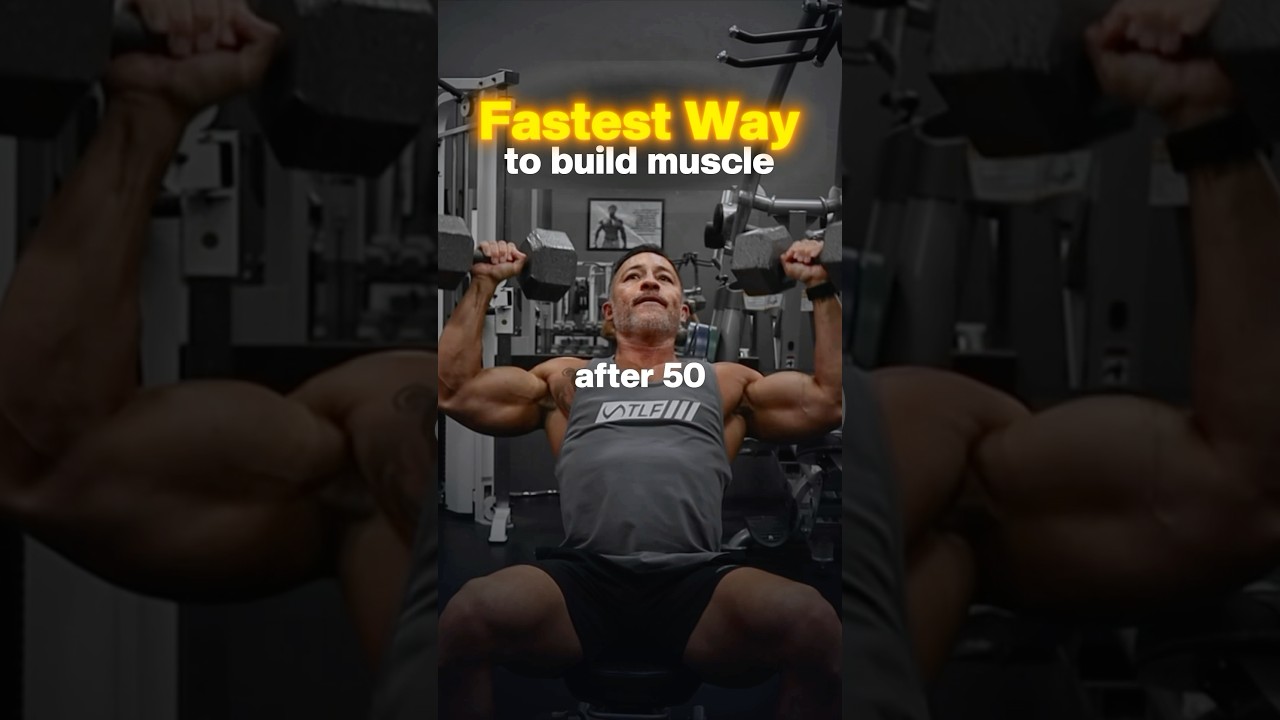 Fastest Muscle Gain Tips After 50 💪