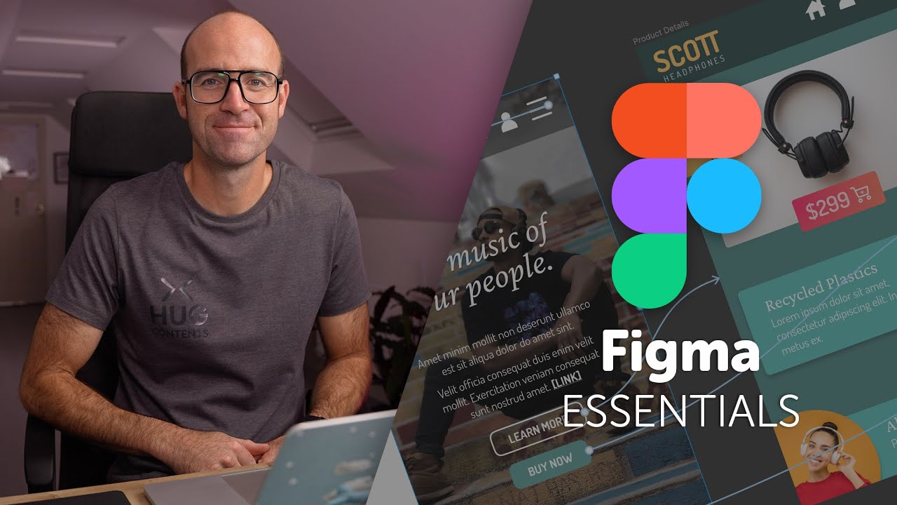 Free Figma UX Design & UI Essentials Course 🎨