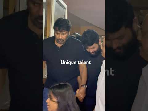 Chiranjeevi watching og movie with pawan kalyan and family #pawankalyan #chiranjeevi #og #trending