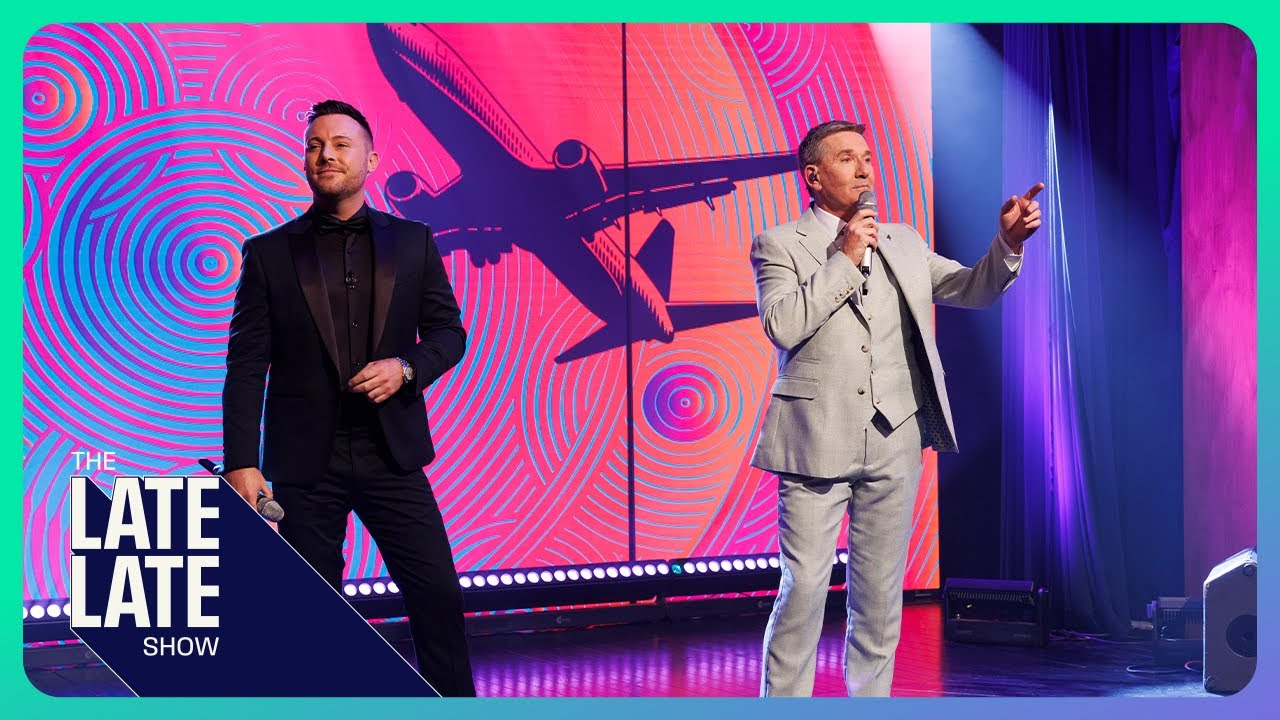 Daniel O'Donnell & Nathan Carter Perform 'Leaving on a Jet Plane' 🎶