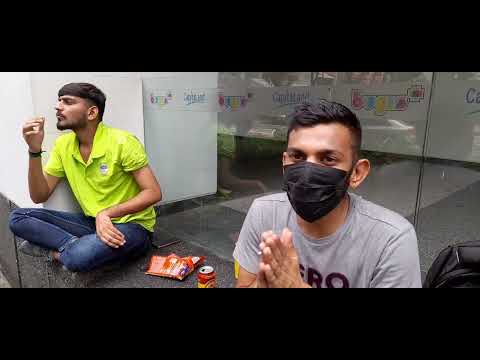 Life of Students. Holder of Students Pass in Singapore. Miserable Condition. Drinking on the Streets