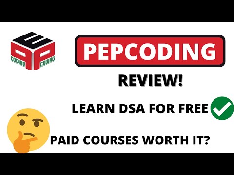 @Pepcoding  Review | Free DSA Courses | Sumeet Malik 🙏