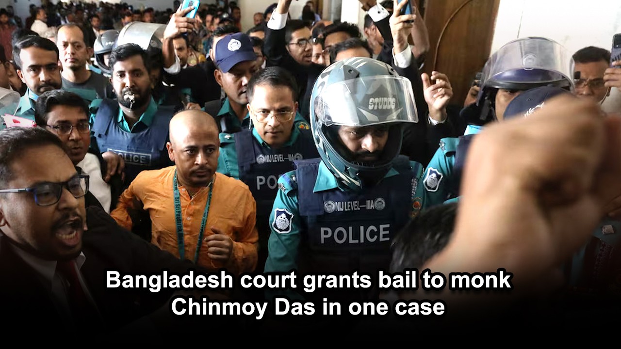 Bangladesh Court Grants Bail to Monk Chinmoy Das ✨