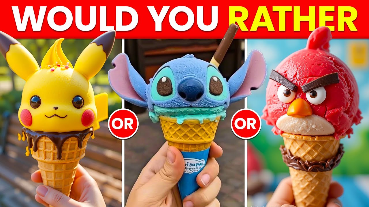 Would You Rather? Ice Cream & Sweets Edition 🍦