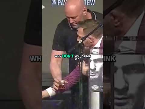 Conor McGregor and Khabib's Iconic UFC 229 Press Conference moment #MMA #McGregor #Khabib #UFC