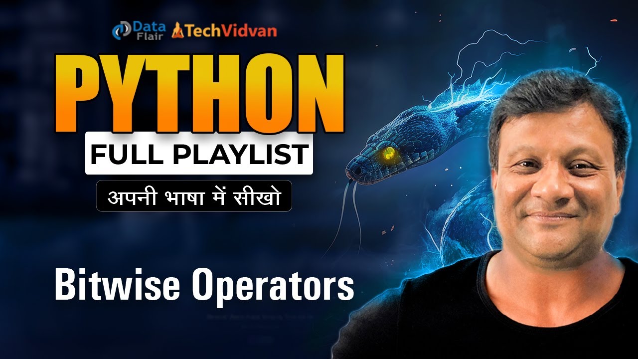 Python Bitwise Operators in Hindi | Learn AND, OR, XOR, NOT & Shifts with Practical Examples