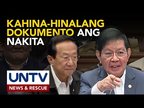 Sen Lacson, may nakitang memo na nag-eendorso ng proyekto kay dating Sec. Bonoan