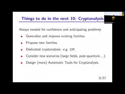 Invited talk: Symmetric Cryptography for Long Term Security, by Maria Naya Plasencia
