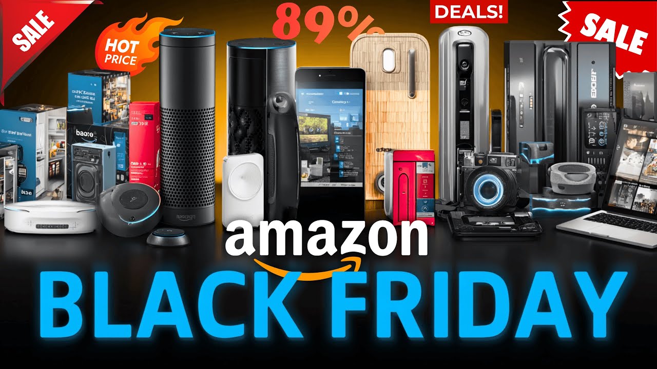 Top 40 Amazon Black Friday Deals 2025 (Huge Price Drops!)