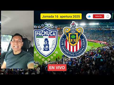⚽ Pachuca vs. Guadalajara EN VIVO | Descubre dónde y a qué hora ver el partidazo Jornada 16 🔥