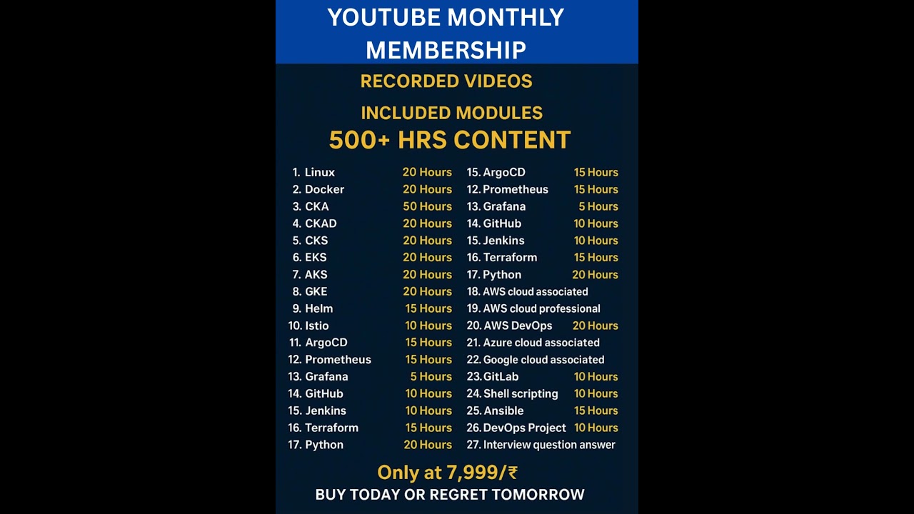 DevOps Master Program: 500+ Hours of Training 🚀