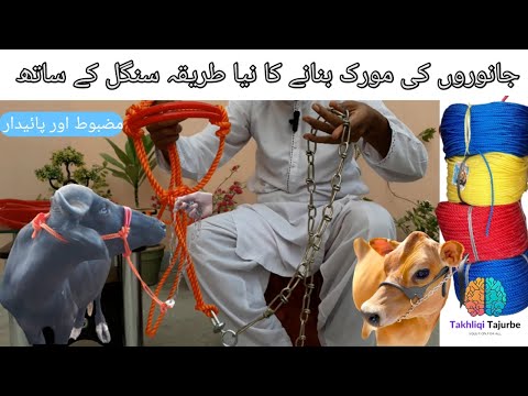Morak Banane Ka Tarika | Halter Making | Janwar ki morak
