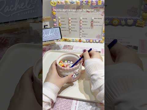 Packing EIGHT scoops order with me! ❤️ #packingorders #gift #giftideas #luckyscoop #smallbusiness