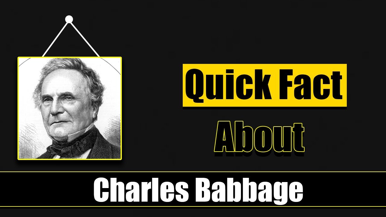 Discover the Life and Legacy of Charles Babbage 🧮 | Famous People Short Bio #57