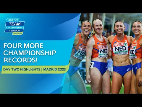 Dutch relay DOMINANCE 🇳🇱 Day TWO highlights | Madrid 2025