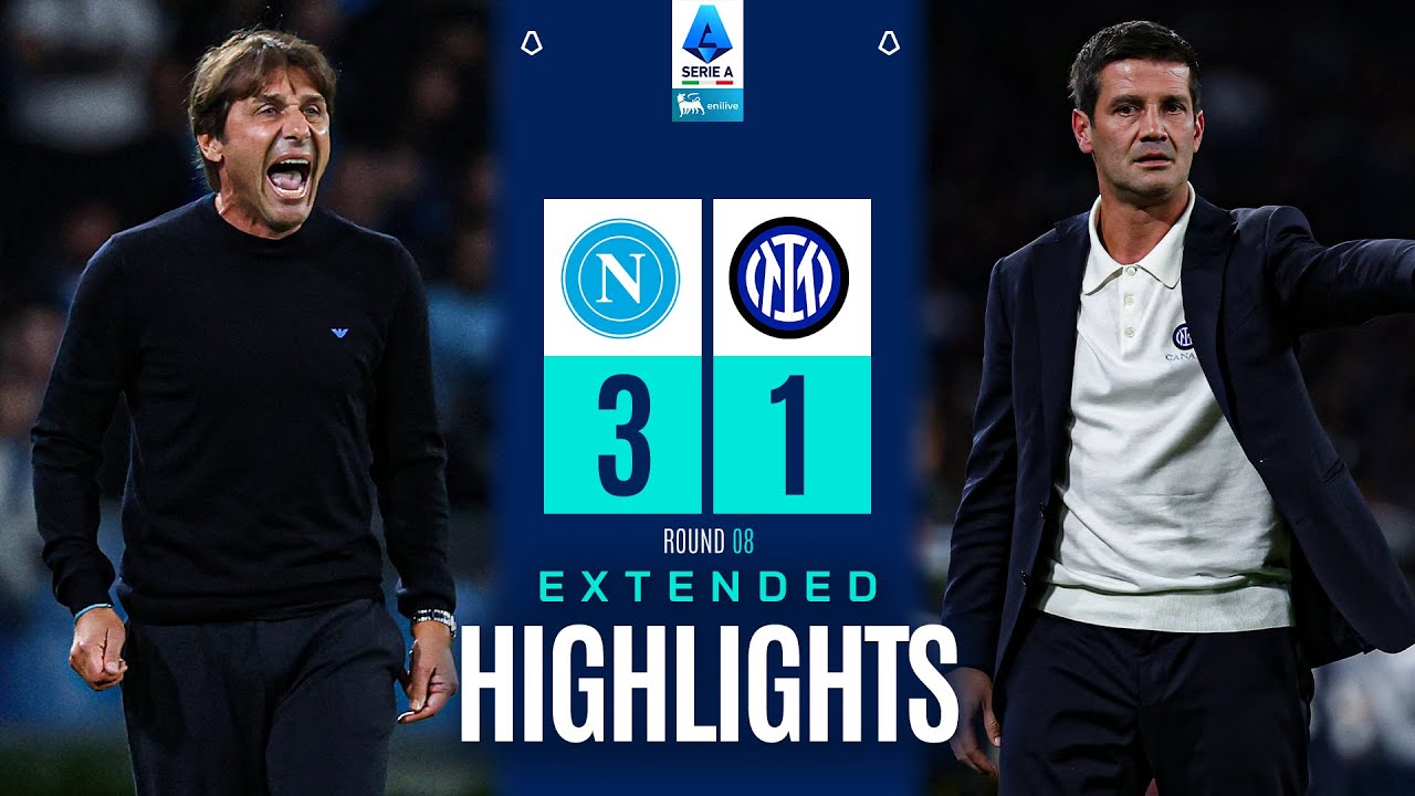 Napoli vs Inter 3-1: Exciting Highlights & Key Moments | Serie A 2025/26 ⚽