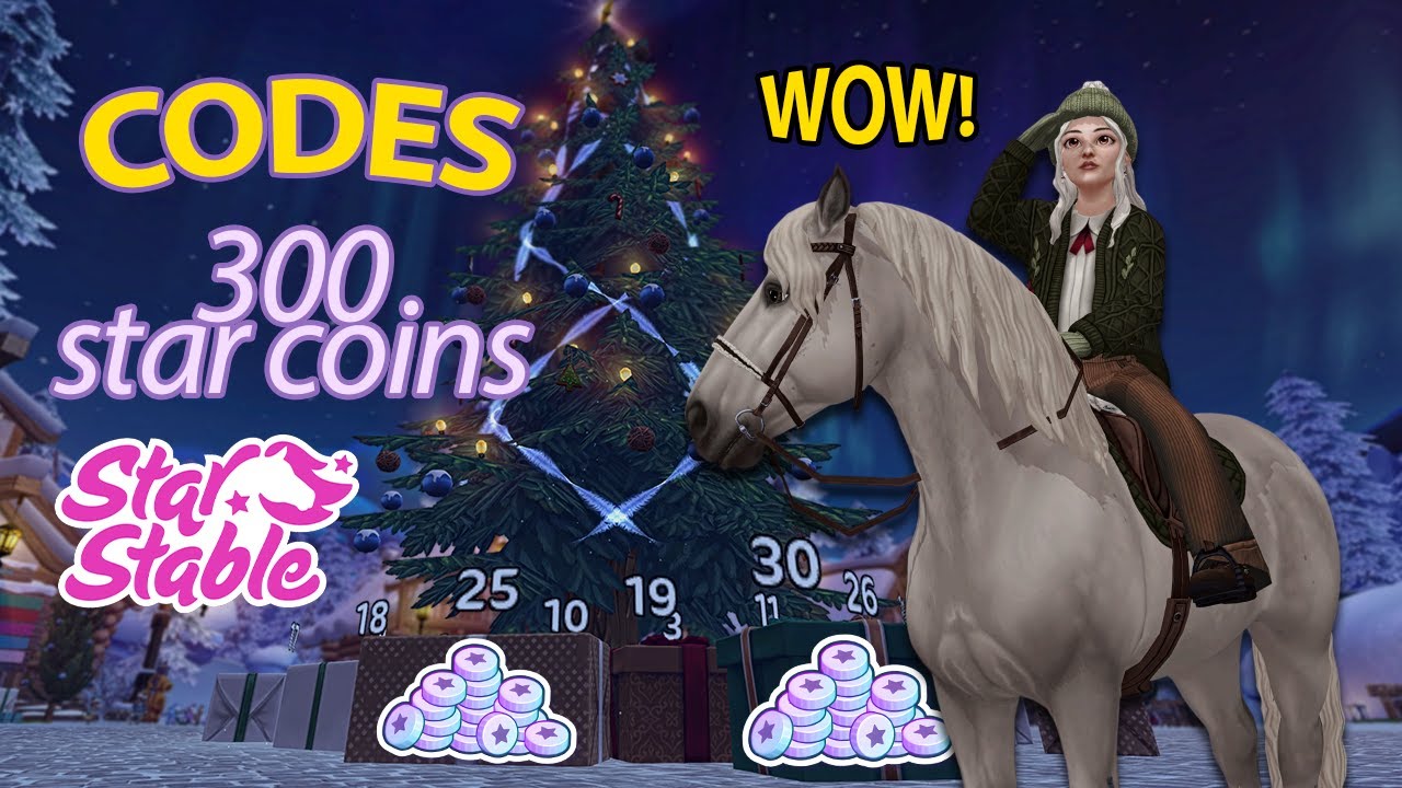 Star Coins & Noël 2025 Cadeaux 🎁 | Star Stable SSO