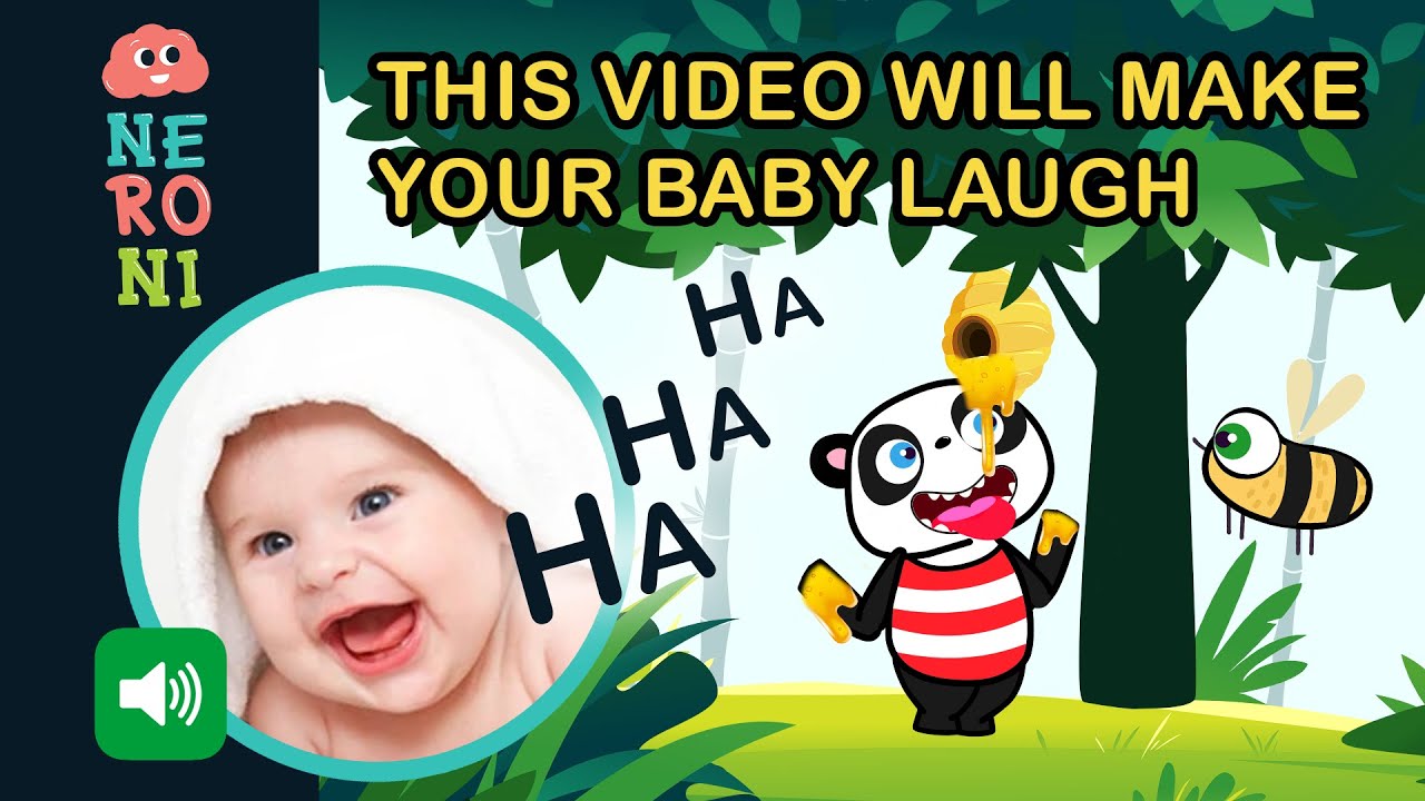 Make Your Baby Laugh with Goofy Panda & Beebee 😂