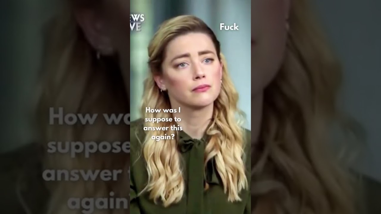 Amber Heard Faces Difficult Questions on NBC Today