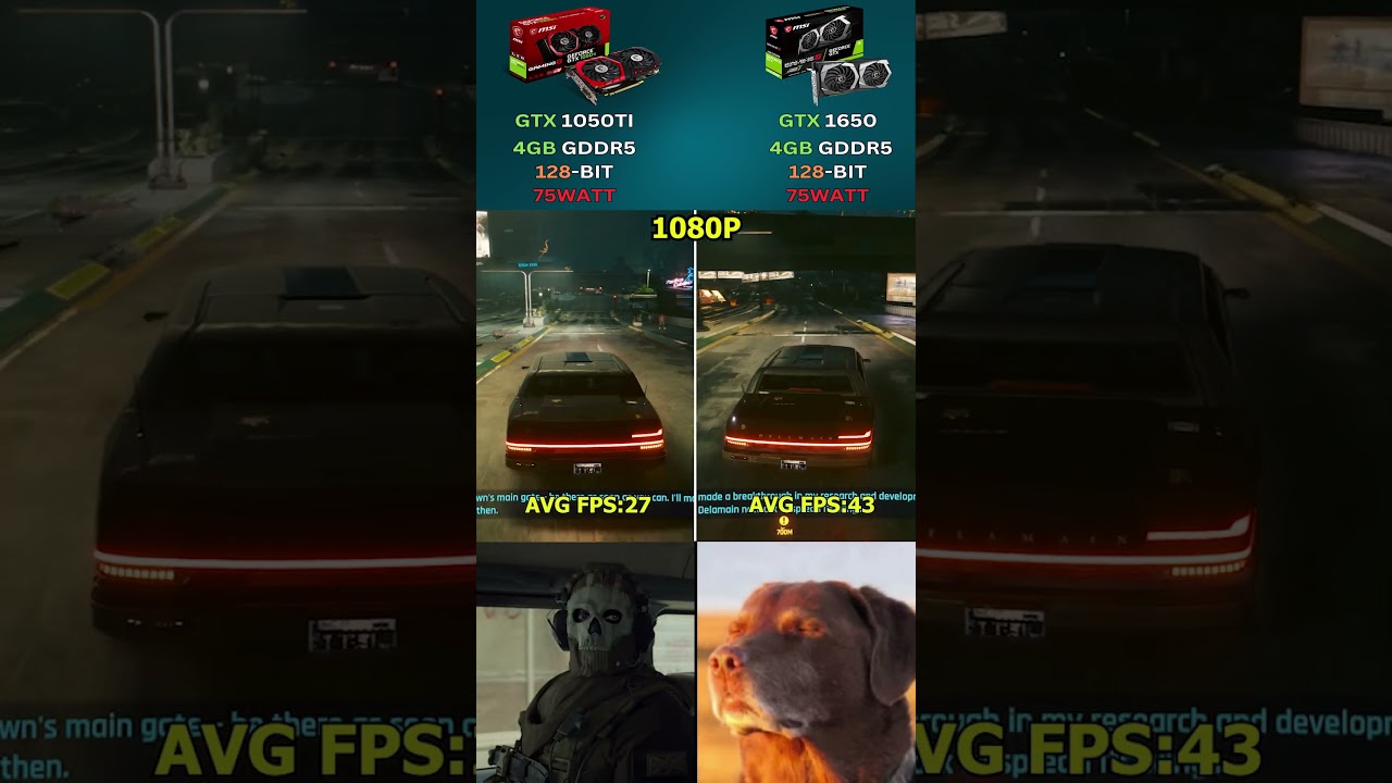 GTX 1050 Ti vs GTX 1650: Worth Upgrading in 2025? 🎮