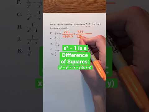 TOUGHEST ACT Math Questions 3 #Shorts #ACT #math