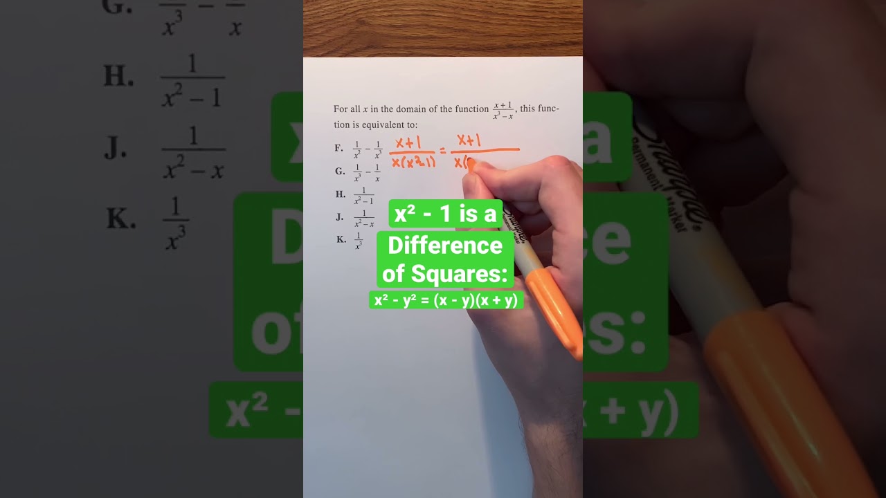 Challenging ACT Math Questions #Shorts