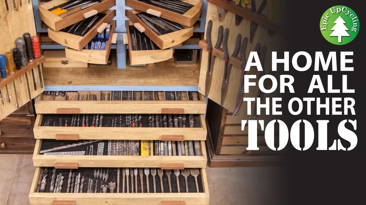 DIY Workshop Storage from Pallets & Scrap 🛠️