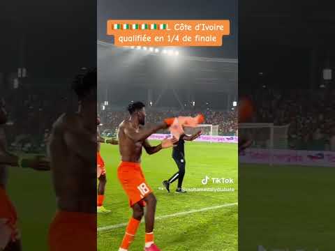 Les Éléphants 🐘🇨🇮 en Quarts dance le coup du marteau - Jour de fête W/ Mohamed Aly DIABATE 📸🥳🥳