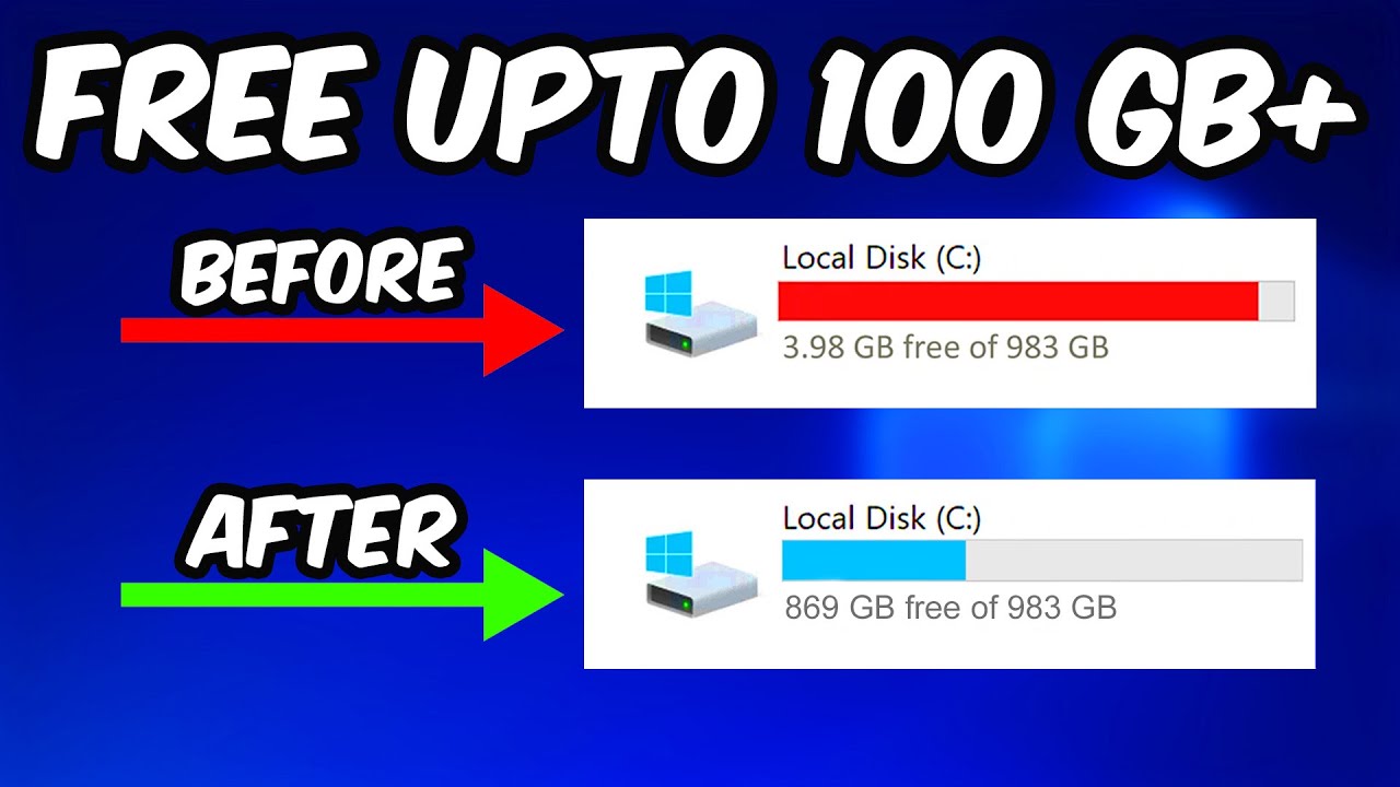 5 Easy Ways to Free Up 100+ GB on Windows 10 & 11