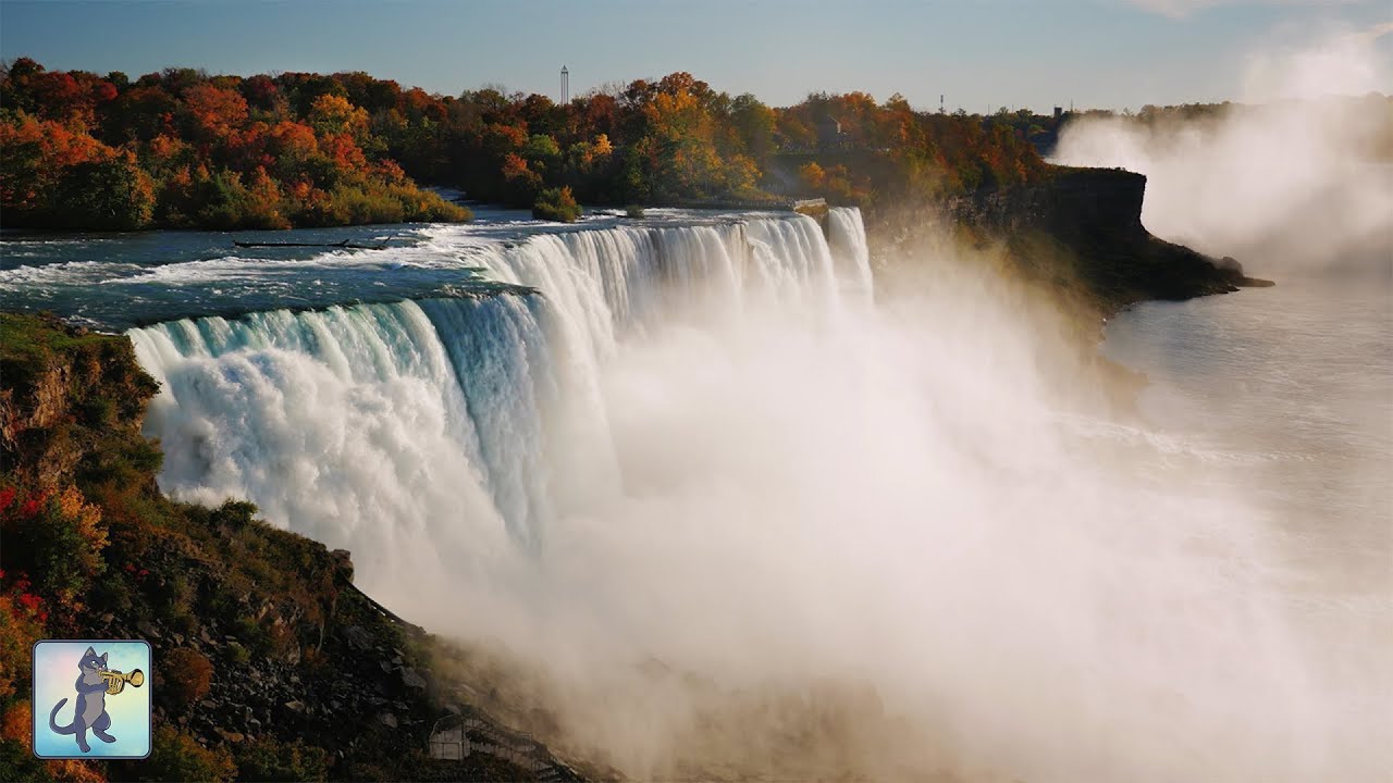 12 Hours of Niagara Falls: Nature & Waterfall Sounds 🌊