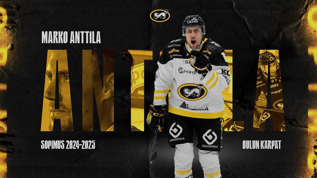 Kärpät Re-signs Star Forward Marko 'Stretsi' Anttila for 2024-2025 Season 🏒