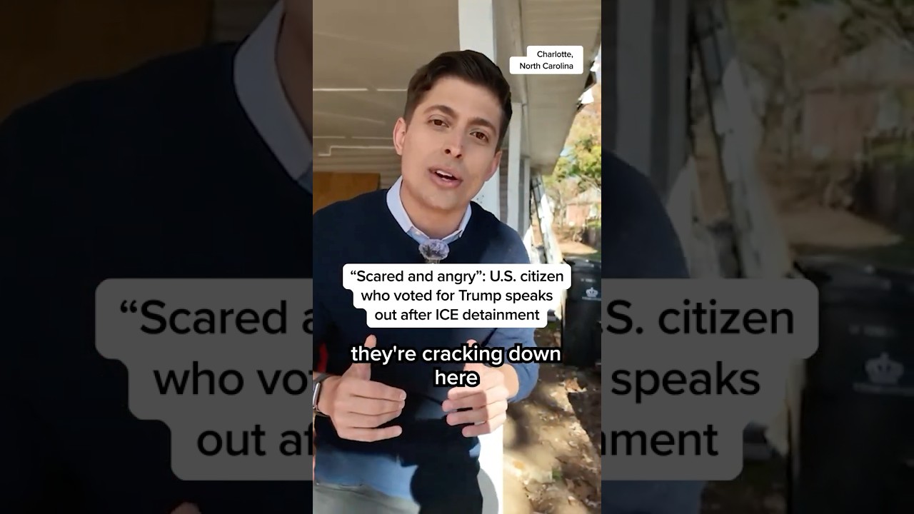 Trump Voter Reacts to ICE Detention 🚨
