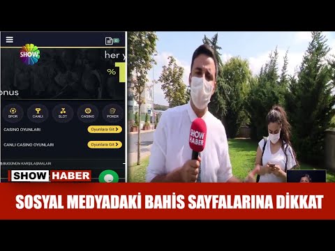Sosyal medyadaki bahis sayfalarına dikkat