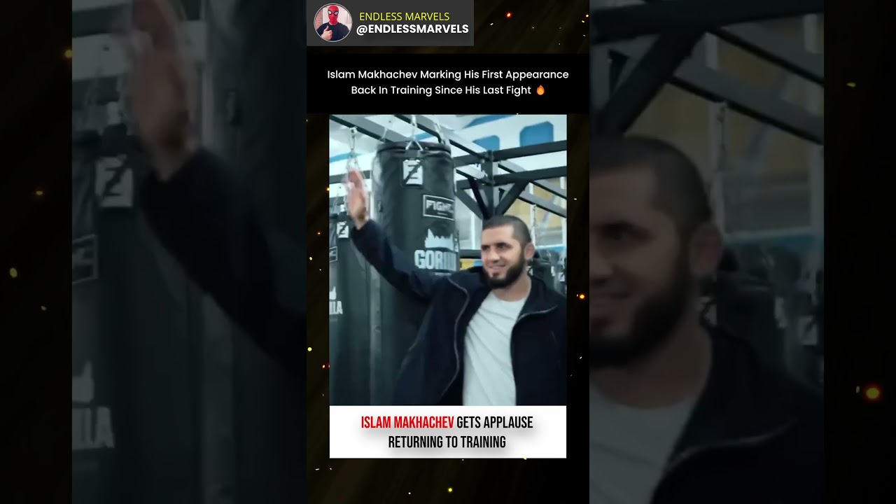 Islam Makhachev Returns to Gym Post-Fight 🥋