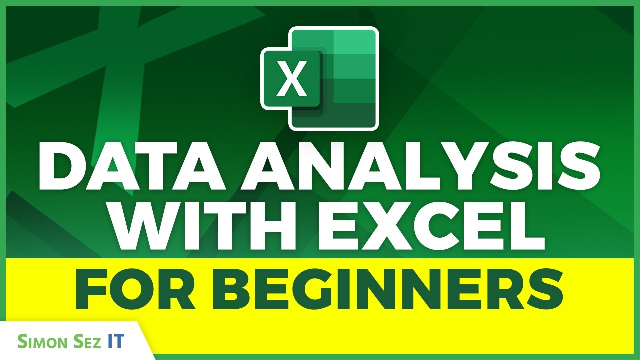 Excel Data Analysis: 2-Hour Beginner Tutorial 📊