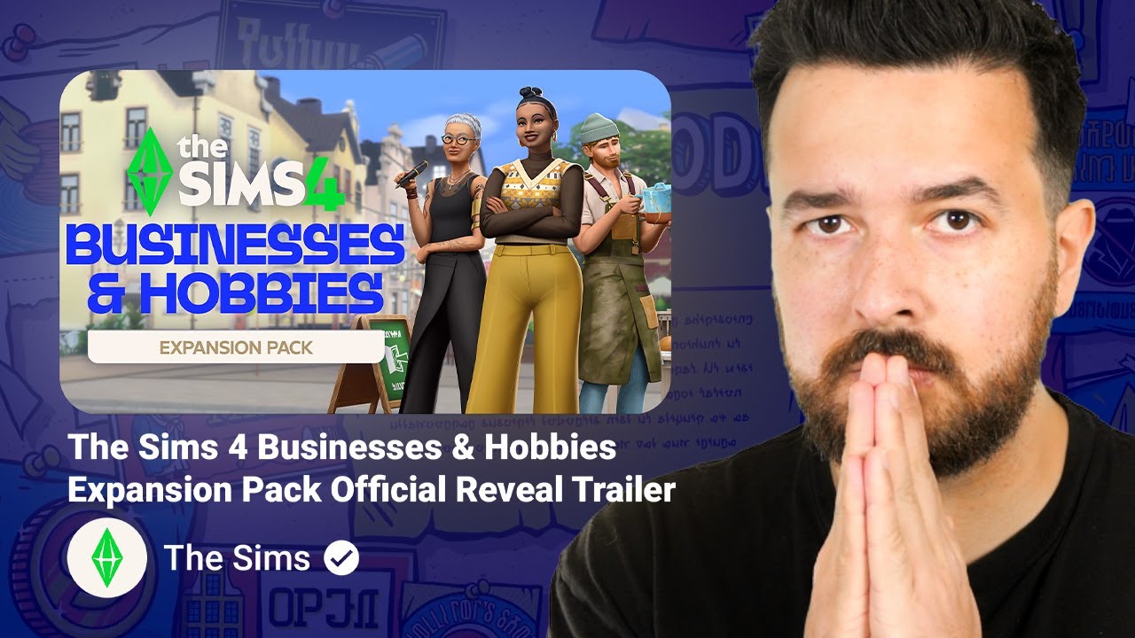 Reacting to The Sims 4 Businesses & Hobbies Expansion ๐ฎ