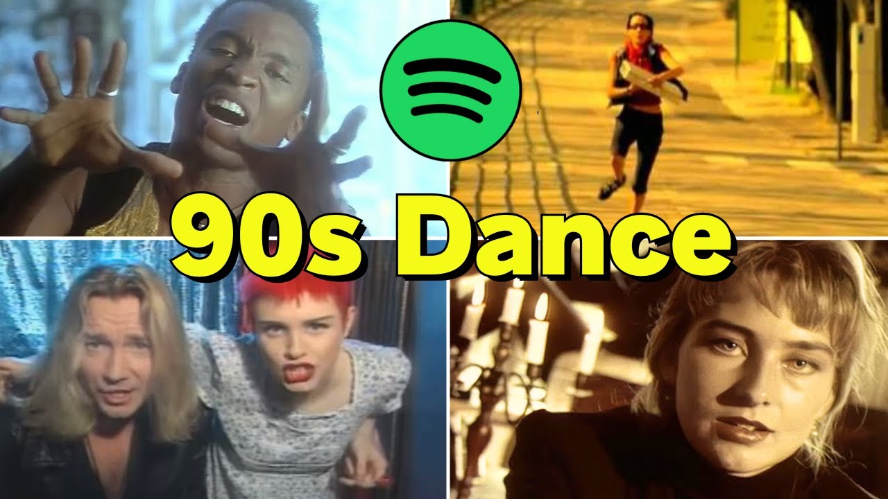 Top 50 Most Streamed 1990s Dance Songs (Spotify)
