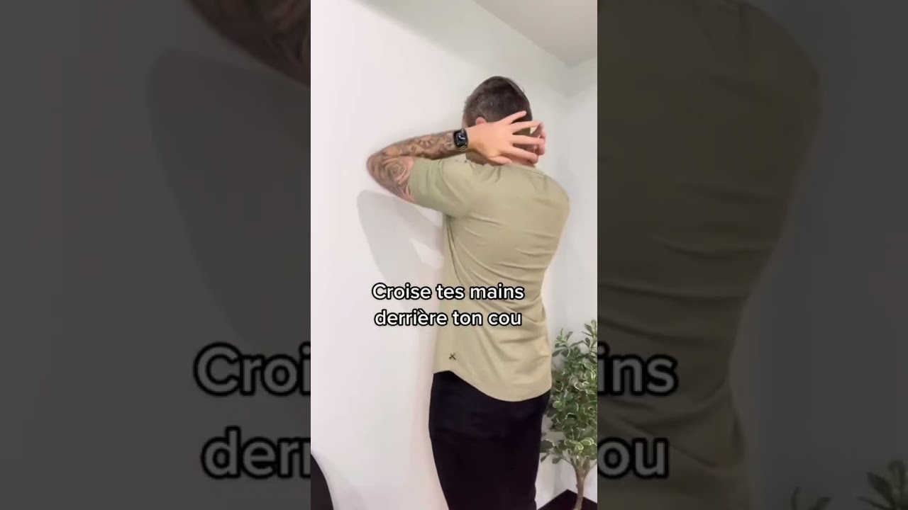 Soulager la bosse de bison au cou 💪