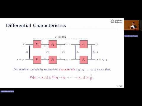 Differential Cryptanalysis - talk 1/2 (FSE 2025)
