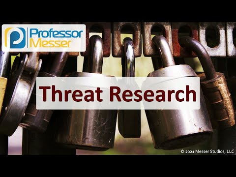 Threat Research - SY0-601 CompTIA Security+ : 1.5