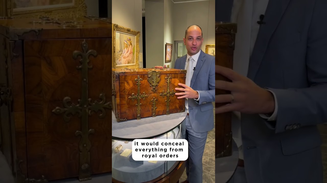 17th-Century Dutch Maritime Strong Box ⚓