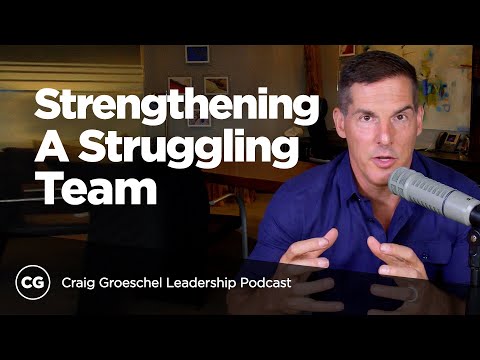 Strengthening a Struggling Team - Craig Groeschel Leadership Podcast