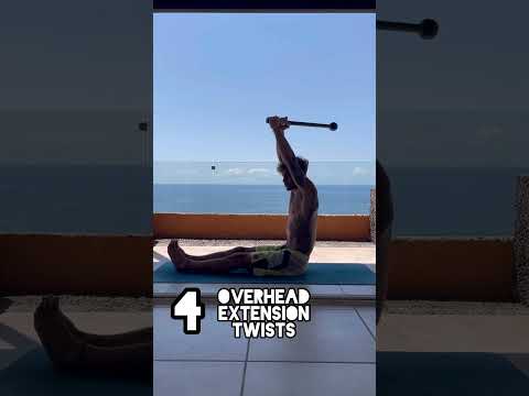 5 Core exercises with Steel mace. #steelmaceeducation #steelmacecommunity #corestability