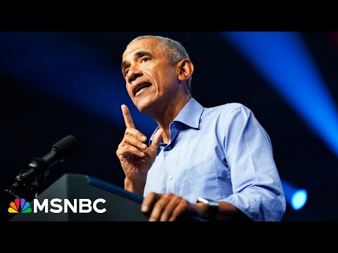 Obama speaks at New Jersey rally for Mikie Sherrill